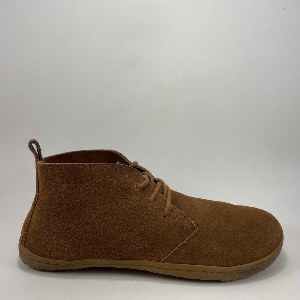 Vivobarefoot Gobi III Chukka Boots Womens Size US 6 EU 37 Minimalist Brown Suede